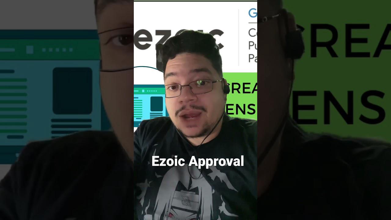 'Video thumbnail for My Blog Approved for Ezoic Monetization 📡'